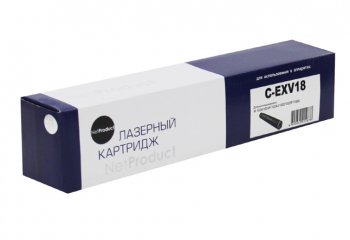 Картридж NetProduct (N-C-EXV18) для Canon iR-1018/1020/1022/1024, туба, 8,4K