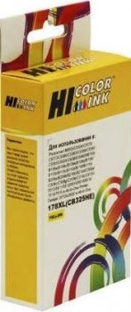 Картридж Hi-Black (HB-CB325HE) для HP Photosmart C5383/C6383/B8553/D5463, №178XL, Y (аналог 178XL(CB325HE))