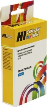 Картридж Hi-Black (HB-CZ110AE) для HP DJ IA 3525/5525/4615/4525, №655, C