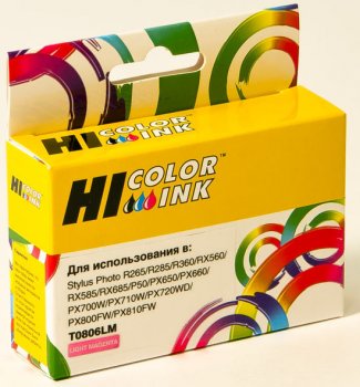 Картридж Hi-Black (HB-T0806) для Epson Stylus Photo P50/PX660/700W/800FW/R265, LM (аналог T0806LM)