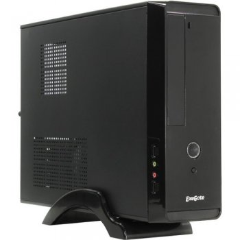 Корпус Desktop Exegate <MI-209> Black Mini-ITX 300W (24+4пин) <EX268698RUS>