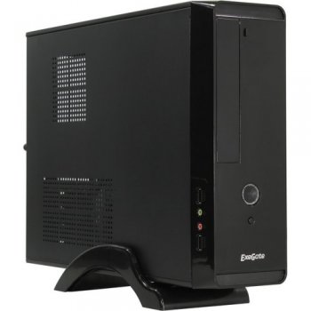 Корпус Desktop Exegate <MI-209> Black Mini-ITX 350W (24+4пин) <EX268699RUS>