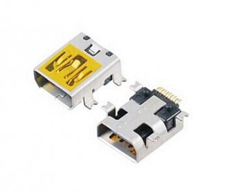 Разъем USB miniUSB 10-pin