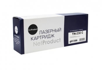 Картридж NetProduct (N-TN-230C) для Brother HL-3040CN/3070CW/MFC9010CN, C, 1,4K (аналог TN230C)