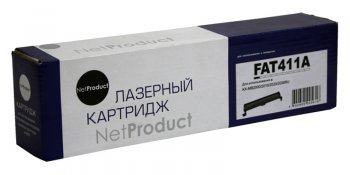 Картридж NetProduct (N-KX-FAT411A) для Panasonic KX-MB1900/2000/2020/2030/2051, 2K
