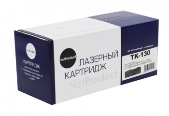 Картридж NetProduct (N-TK-130) для Kyocera-Mita FS-1028MFP/DP/1300D, 7,2K