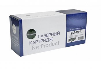 Картридж NetProduct (N-MLT-D101S) для Samsung ML-2160/2162/2165/2166W/SCX3400, 1,5K (аналог MLT-D101L/101S)