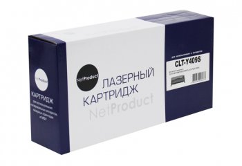 Картридж NetProduct (N-CLT-Y409S) для Samsung CLP-310/315/CLX-3170fn/3175, Y, 1K