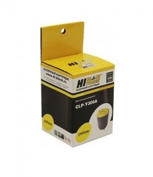 Картридж Hi-Black (HB-CLP-Y300A) для Samsung CLP-300/300N/CLX-2160/N/3160N/FN, Y, 1K