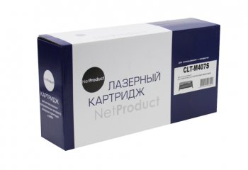 Картридж NetProduct (N-CLT-M407S) для Samsung CLP-320/320n/325/CLX-3185, M, 1K