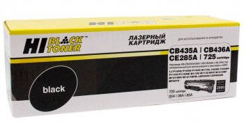 Картридж Hi-Black (HB-CB435A/CB436A/CE285A) для HP LJ P1005/P1505/P1102/M1120/Canon725, Унив, 2K