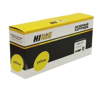 Картридж Hi-Black (HB-106R01475) для Xerox Phaser 6121MFP, Y, 2,6K