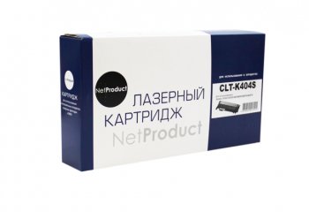 Картридж NetProduct (N-CLT-K404S) для Samsung Xpress C430/C430W/480/W/FN, Bk, 1,5K