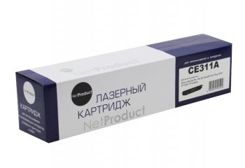 Картридж NetProduct (N-CE311A) для HP CLJ CP1025/1025nw/Pro M175, C, 1K