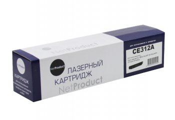 Картридж NetProduct (N-CE312A) для HP CLJ CP1025/1025nw/Pro M175, Y, 1K