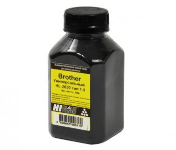 Тонер Hi-Black универсальный для Brother HL-2030, Тип 1.0, Bk, 100 г, банка