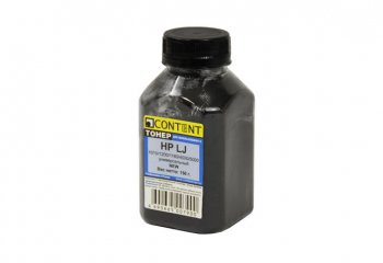 Тонер Content универсальный для HP LJ 1010/1200/1160/4000/5000, Bk, 150 г, банка
