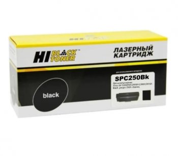Картридж Hi-Black (HB-SPC250Bk) для Ricoh Aficio SP C250DN/C250SF/C260/C260/C261SF, Bk, 2K (аналог HB-SPC250BK)