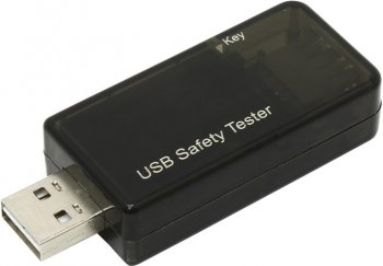 Тестер питания USB порта <J7-t> USB (3-30В, 0-5А, 0-999ч, 0-99999мАч, 0-999 Втч, 0-999Ом, 0-84°С)
