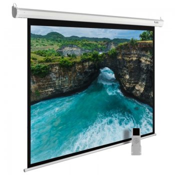 Экран для проектора Cactus 150x200см MotoExpert CS-PSME-200x150-WT 4:3 настенно-потолочный рулонный белый (моторизованный привод)