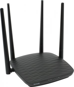 Маршрутизатор TENDA <AC5> AC1200 Smart Dual-Band WiFi Router (3UTP 100Mbps, 1WAN, 802.11a/b/g/n/ac, 867Mbps, 4x5dBi)