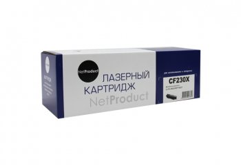 Картридж NetProduct (N-CF230X) для HP LJ Pro M203/MFP M227, 3,5K, с чипом