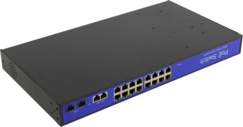 Коммутатор Orient <SWP-7516POE/2P/2SFP PS 1GB> (16UTP 100Mbps PoE, 2Uplink, 2SFP)