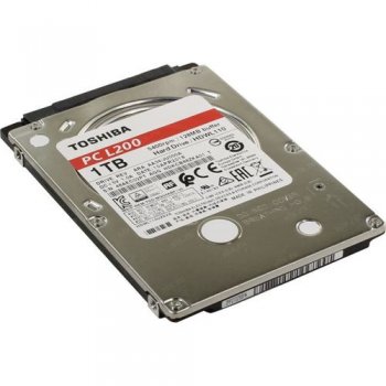 Жесткий диск Toshiba SATA-III 1Тб HDWL110UZSVA L200 Slim (5400rpm) 128Mb 2.5"