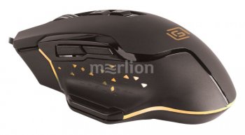Мышь Oklick 945G REVENGE черный оптическая (3200dpi) USB игровая (8but)