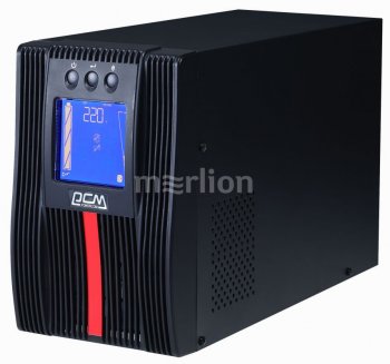Источник бесперебойного питания 3000VA PowerCom Macan <MAC-3000> LCD+ComPort+USB (подкл-е доп. батарей)