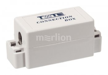 Модуль проходной RJ45 Lanmaster TWT-CN110UTP5E кат.5E бел. (упак.:1шт)
