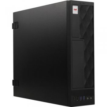 Корпус DeskTop INWIN CE052SU3 <Black> MicroATX 300W (24+2x4пин)