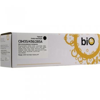 Картридж Bion BCR-CB435/CB436/CE285A для HP Pro 1102/1104/1106/1107/1108/1109/1102/1104/1106/1107/1108/1109/M1132/M1212NF/M1212MFP/1217NFW,Canon LBP60