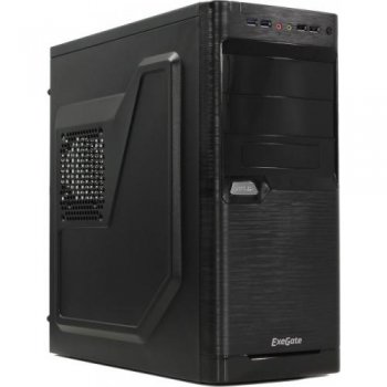 Корпус Miditower Exegate <XP-330U> Black ATX 450W (24+4+6/8пин) <EX272728RUS>