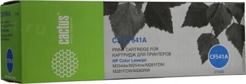 Картридж Cactus CS-CF541A CF541A голубой (1400стр.) для HP LJ M254dw/M280nw/M281fdn