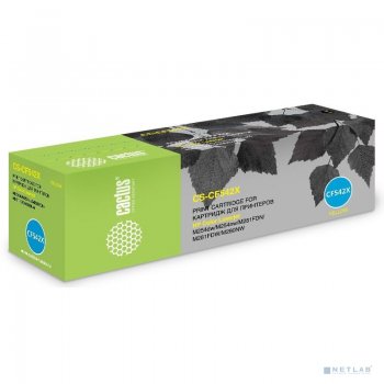 Картридж Cactus CS-CF542X Yellow для HP Color LJ M254dw/M280nw/M281fdn