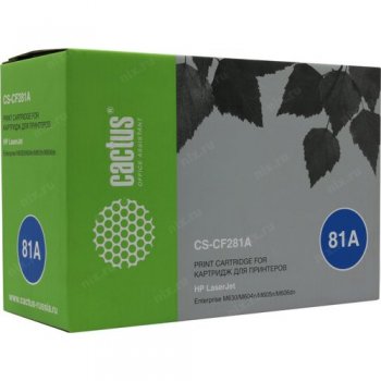 Картридж Cactus CS-CF281A для HP LJ M630/M604n/M605n/M606dn