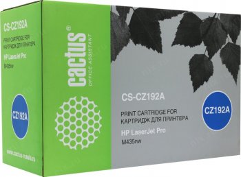Картридж Cactus CS-CZ192A CZ192A черный (12000стр.) для HP LJ Pro M435nw
