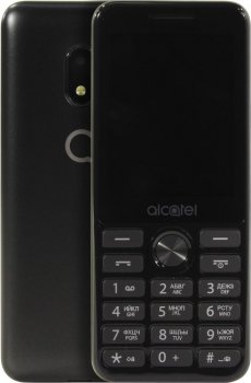 Мобильный телефон Alcatel 2003D Dark Gray (QuadBand, 2.4" 320x240, GSM+BT, microSDHC, 0.3Mpx, 90г)