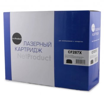 Картридж NetProduct (N-CF287X) для HP LJ M501dn/M506dn/M506x/M527dn/M527f/M527c, 18K