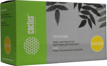 Картридж Cactus CS-PH3330 для Xerox Phaser 3330, WorkCentre 3345/3335