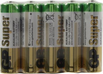 Батарейка GP Ultra/Super 15AU8-2-P10/15ARU-2S10/GP15A8/2-CR10 (LR6) Size AA, щелочной (alkaline) <уп. 10 шт>