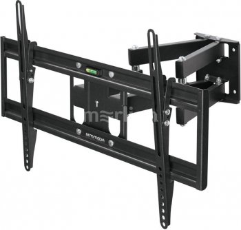 Кронштейн для телевизора Arm Media PT-16 NEW черный 22"-65" макс.40кг настенный поворотно-выдвижной и наклонный