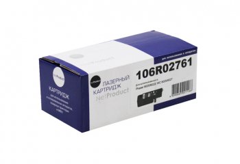Картридж NetProduct (N-106R02761) для Xerox Phaser 6020/6022/WC 6025/6027, M, 1K