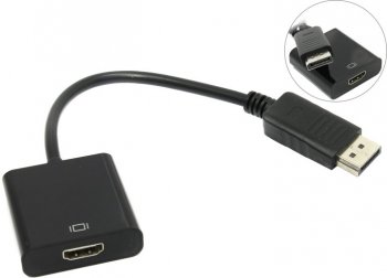 Переходник Cablexpert <A-DPM-HDMIF-002> DisplayPort (M) -> HDMI (F)