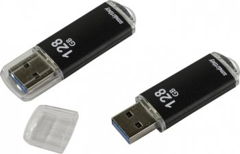 Накопитель USB SmartBuy V-Cut <SB128GBVC-K3> USB3.0 Flash Drive 128Gb (RTL)