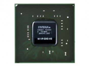 Видеочип N11P-GV2-A3 nVidia GeForce G330M, с разбора