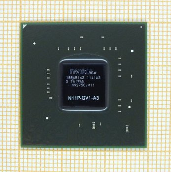 Видеочип N11P-GV1-A3 nVidia GeForce GT325M, с разбора