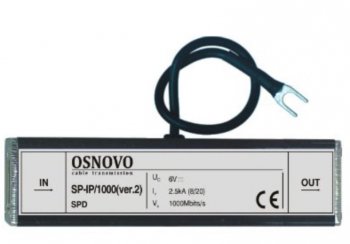 Грозозащитное устройство Osnovo SP-IP/100(ver2)