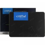 Твердотельный накопитель (SSD) 480 Gb SATA 6Gb/s Crucial BX500 &lt;CT480BX500SSD1&gt; 2.5&quot; 3D TLC